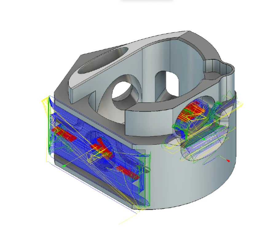 Ein Bauteil für die Halbleiterfertigung in der Programmierung.