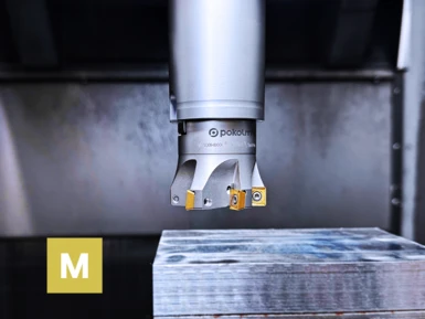 Squareworx® bearbeitet nichtrostenden Stahl.