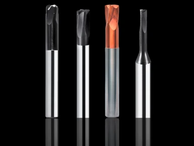 Pokolm offer a wide range of solid carbide milling cutters, including a large selection of high-feed cutters.