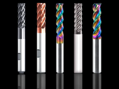 Pokolm offer a wide range of solid carbide end mills, including a large selection of trochoidal end mills.