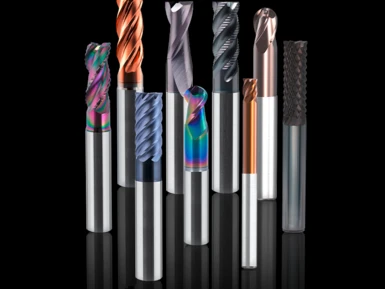 Pokolm offer a wide range of solid carbide end mills, including a large selection of universal end mills.