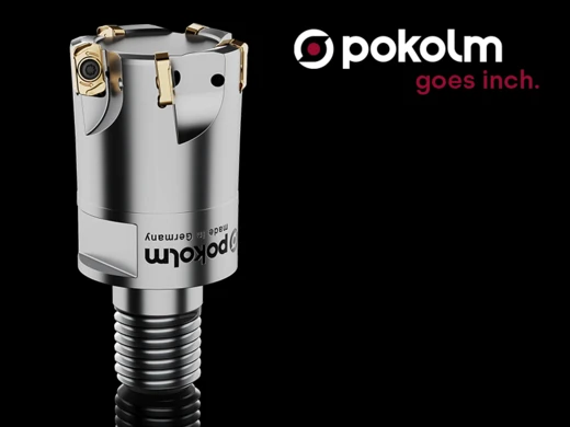 Pokolm goes inch - the Premiumtool indexable insert milling cutters are also available in inch sizes.