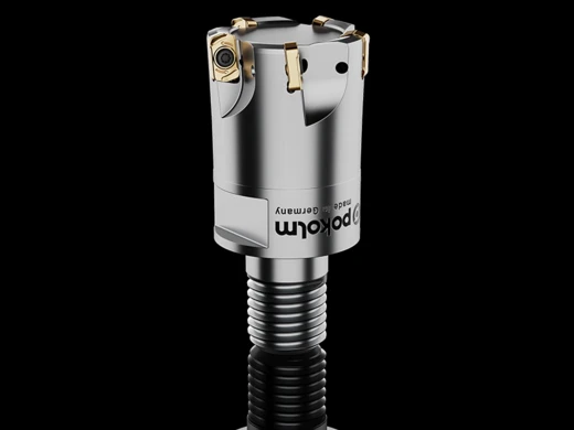 Fourworx mit PVGO beschichteten Wendeschneidplatten. Premiumtools von Pokolm.