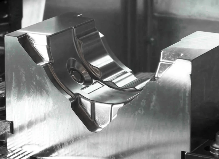 In progress with Pokolm Premiumtools: Forming tools for gearbox housings.