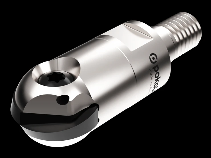 Uniworx®, a ball and torus milling cutter, as a screw-in milling cutter.