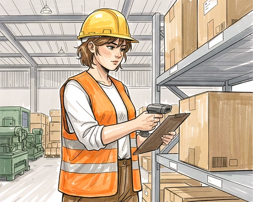 Bewerben Sie sich für eine Ausbildung zur Fachkraft für Lagerlogistik bei Pokolm.