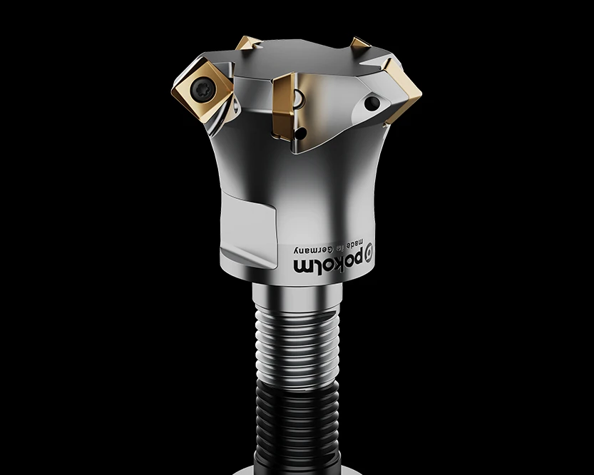 Squareworx mit PVGO beschichteten Wendeschneidplatten. Premiumtools von Pokolm.