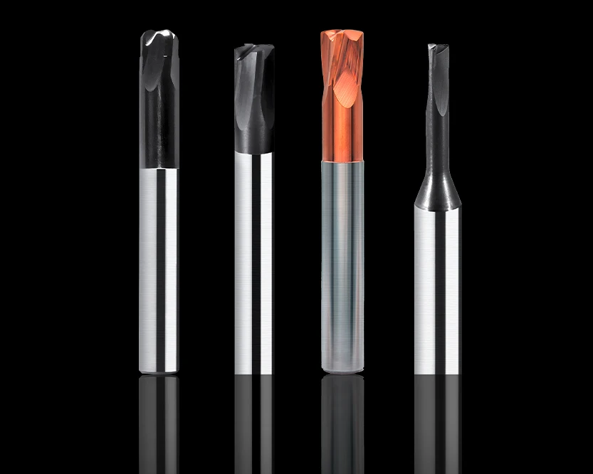 Pokolm offer a wide range of solid carbide milling cutters, including a large selection of high-feed cutters.