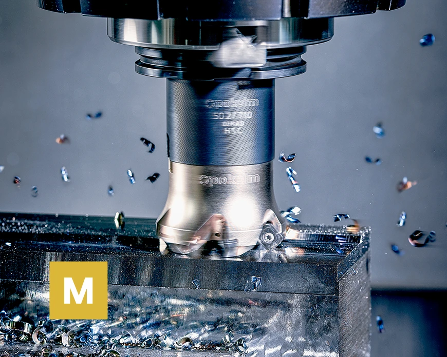 Planworx, the universal genius of face milling, machines stainless steel.