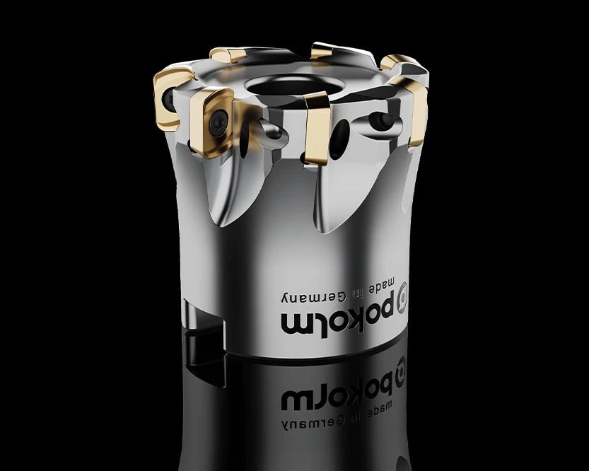 Slotworx HP M with PVGO coated indexable inserts. Premiumtools from Pokolm.