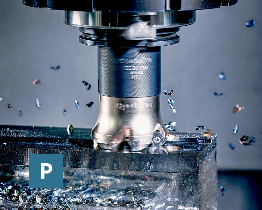 Planworx, the universal genius of face milling, machines steel.